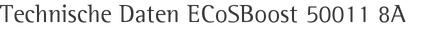 Technische Daten ECoSBoost 50011 8A