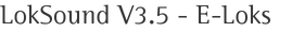 LokSound V3.5 - E-Loks