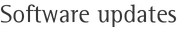 Software updates
