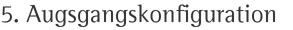 5. Augsgangskonfiguration