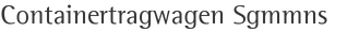 Containertragwagen Sgmmns