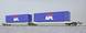 36544 - Pocket-wagon, Container APHU 689909 + APHU 690465, DC