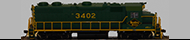 *EMD 12cyl 645E3 (FT)*