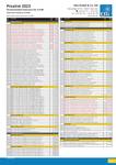 Price list 2023
