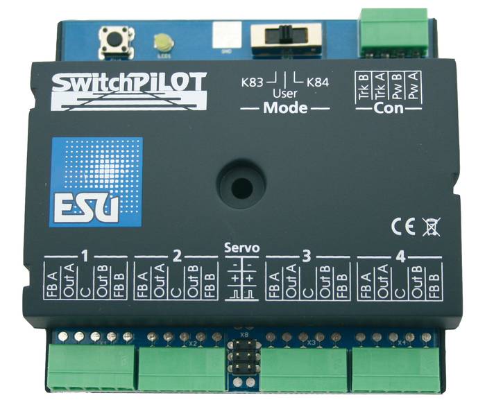 Esu 51801 2 unid switch piloto Extension 4 x salida de relé nuevo embalaje original 