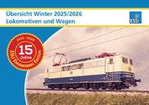 Übersicht Herbst/Winter 2025 Lokomotiven und Wagen