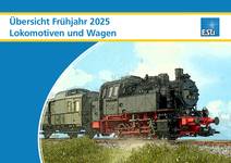 Übersicht Frühjahr 2025 Lokomotiven und Wagen