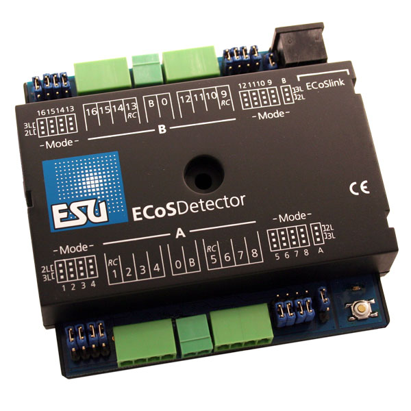 Opto ESU 50098 ecosdetector RC rückmelde modulo 4 Railcom-ingressi 